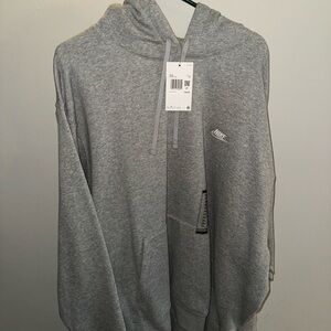 Nike Pull Over Hoodie Heather Grey, Size 4X-Large